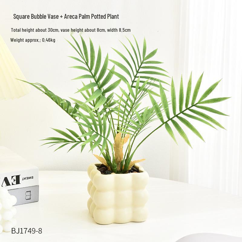 Artificial Flower Arrangement for Home or Office Décor: Living Room, Bedroom, Dining Table & Bonsai-Inspired