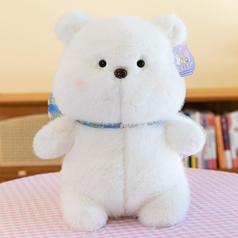 

Super Cute Breast Bag Bear Plush Toy Girl Birthday Gift Angel Bear Claw Machine Wedding Throw Sprinkle Confession Bear 25cm【0.15kg】