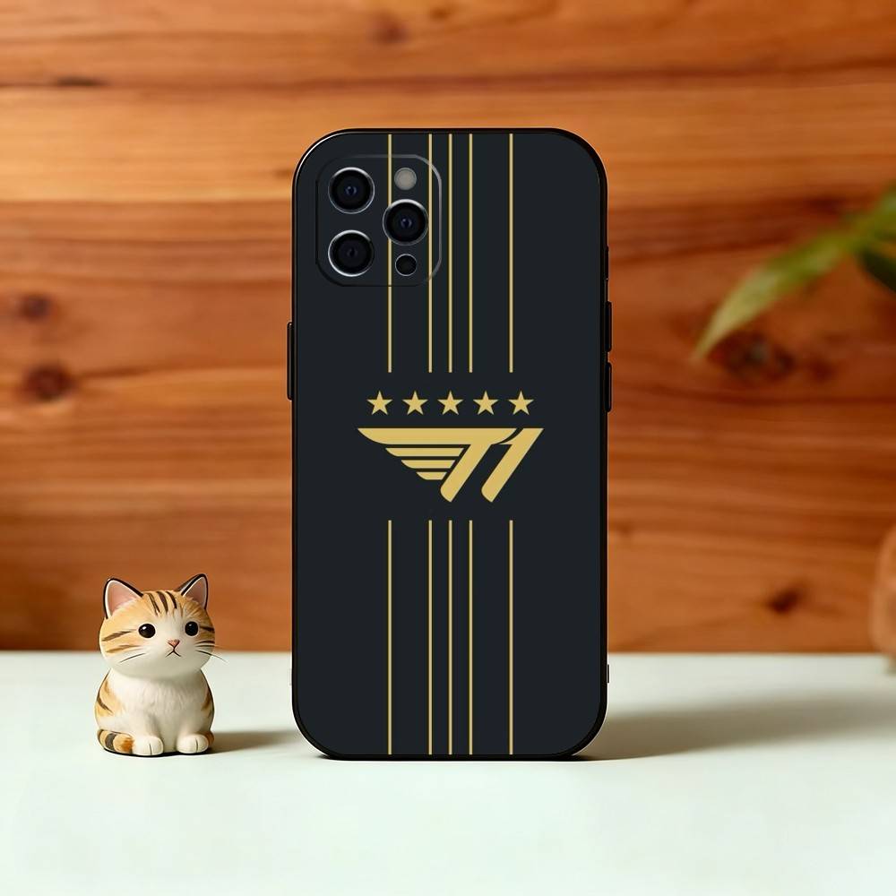 Cool t-T1 E-gaming Design Phone Case Silicone Soft For IPhone 17 16 15 14 13 12 11 X XR Plus Pro Max Plus