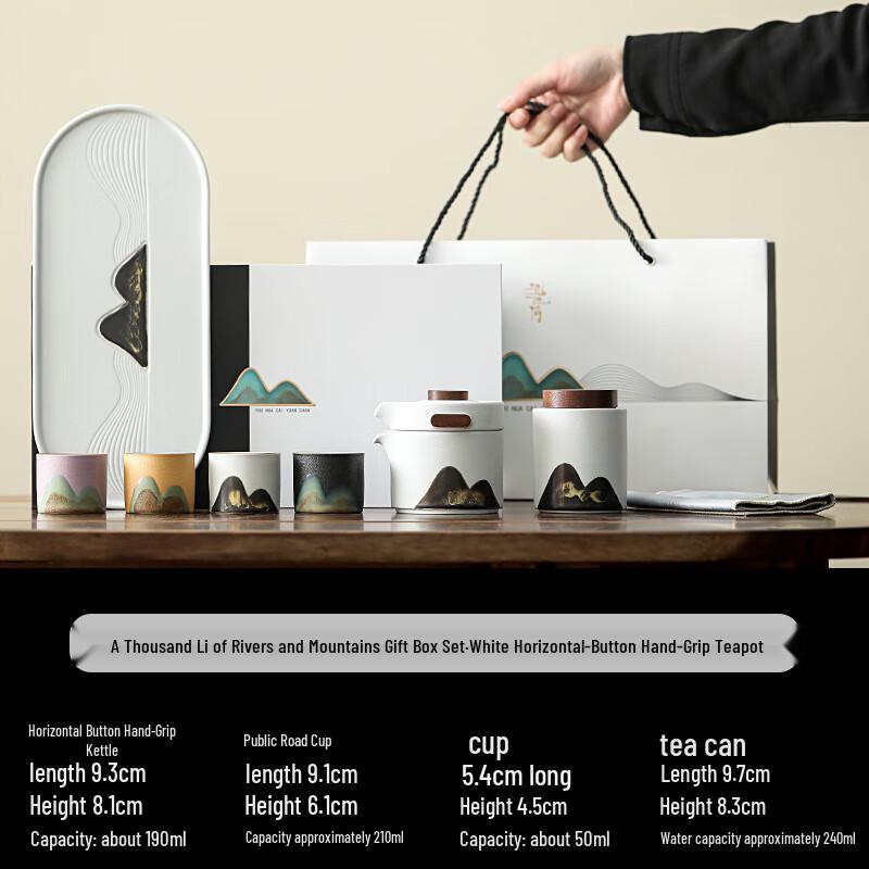 Qianli Jiangshan Gift Travel Tea Set