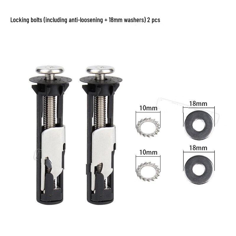 

Toilet Seat Fixing Bolts with Anti-Loose Gaskets