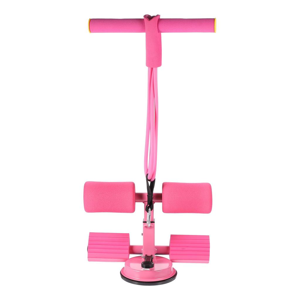 Auxiliary Belly Fitness Equipment Device Abdomen Exerciser Floor Push Up Bar Sit-up Assist Suction Cup