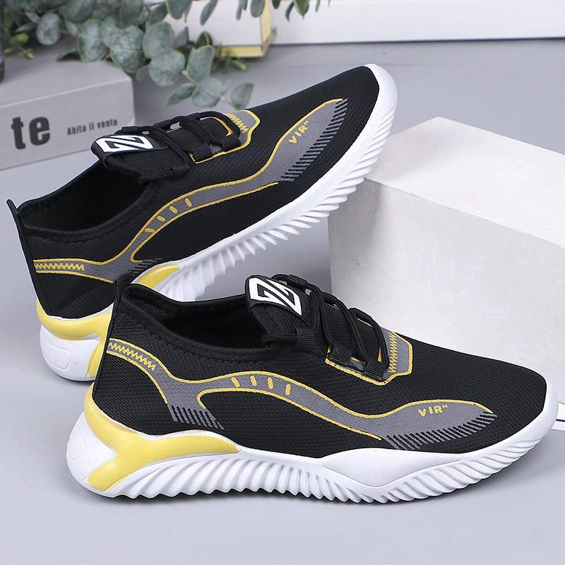 Spring and Autumn Breathable Lightweight Student Sneakers Casual and Comfortable Men's Fashion Running Shoes
