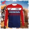 BWG5  Honda 2026 Summer New Off-Road Motorcycle Riding T-Shirt Breathable Sportswear Men and Women Riding Clothes