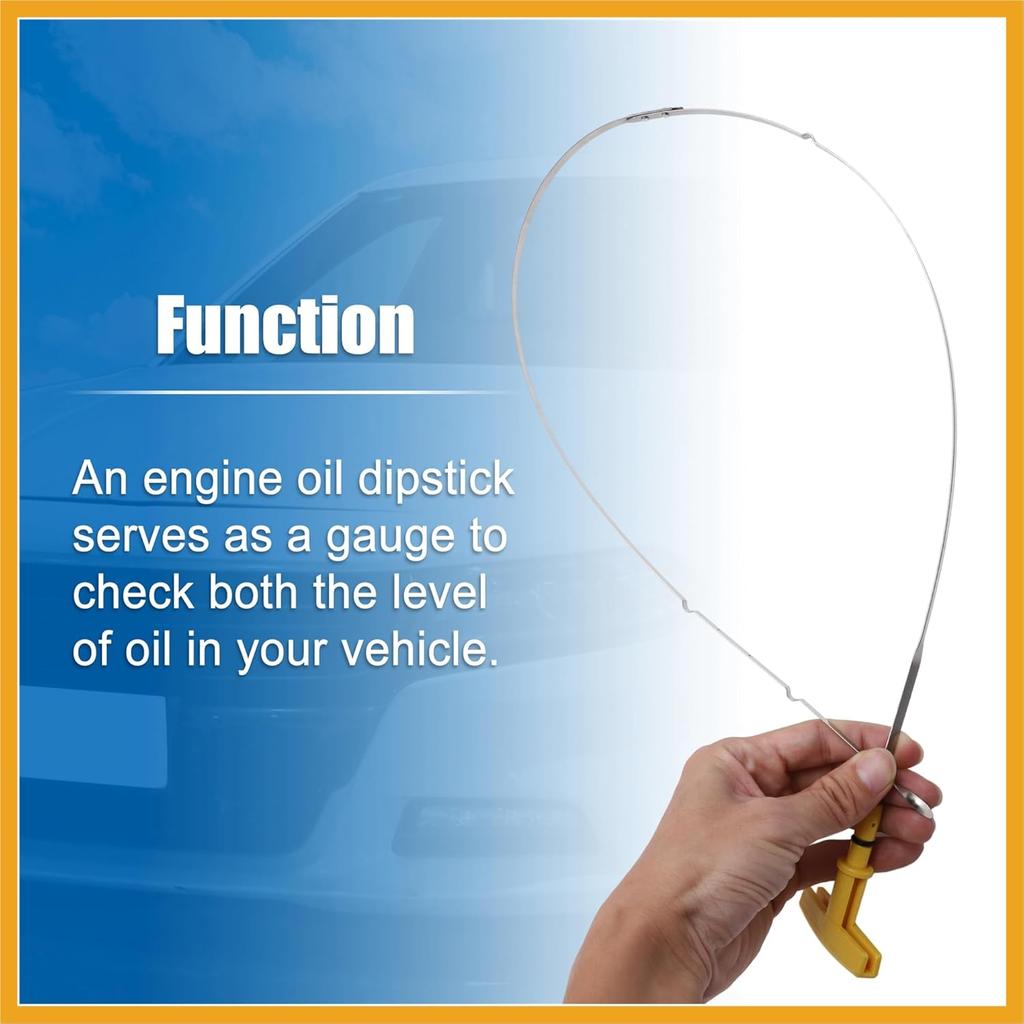 Engine Oil Level Indicator Dipstick for Ram 1500 2011-2019 for Ram 2500 2011-2017 for Ram 3500 2011-2017 for Dodge for Ram 3500 2009 No.53021321AK