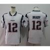 American Football Jersey Patriots Team 12 Brady 87 11 Legacy Edition Unisex Cotton Sport Shirt Fans Training