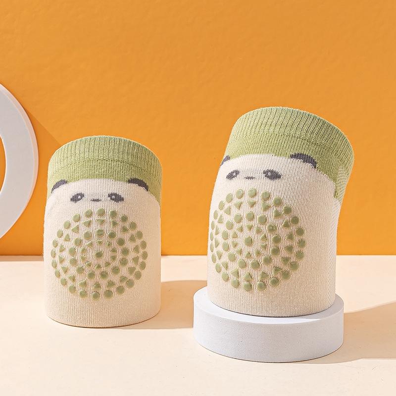 

Kids Non Slip Crawling Knee Pads Infants Toddlers Baby Accessories Dot Knee Pads Protector Safety Kneepad Leg Girls Boys бежевый