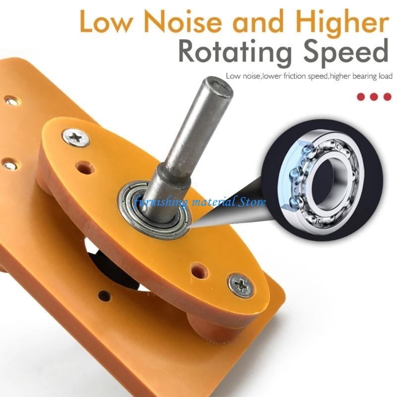 Y5GD 35mm Concealed Hinge Jig Boring Hole Drill Guide Cutter Bit Set Door Boring Hole Template and Bit for Cabinet Door