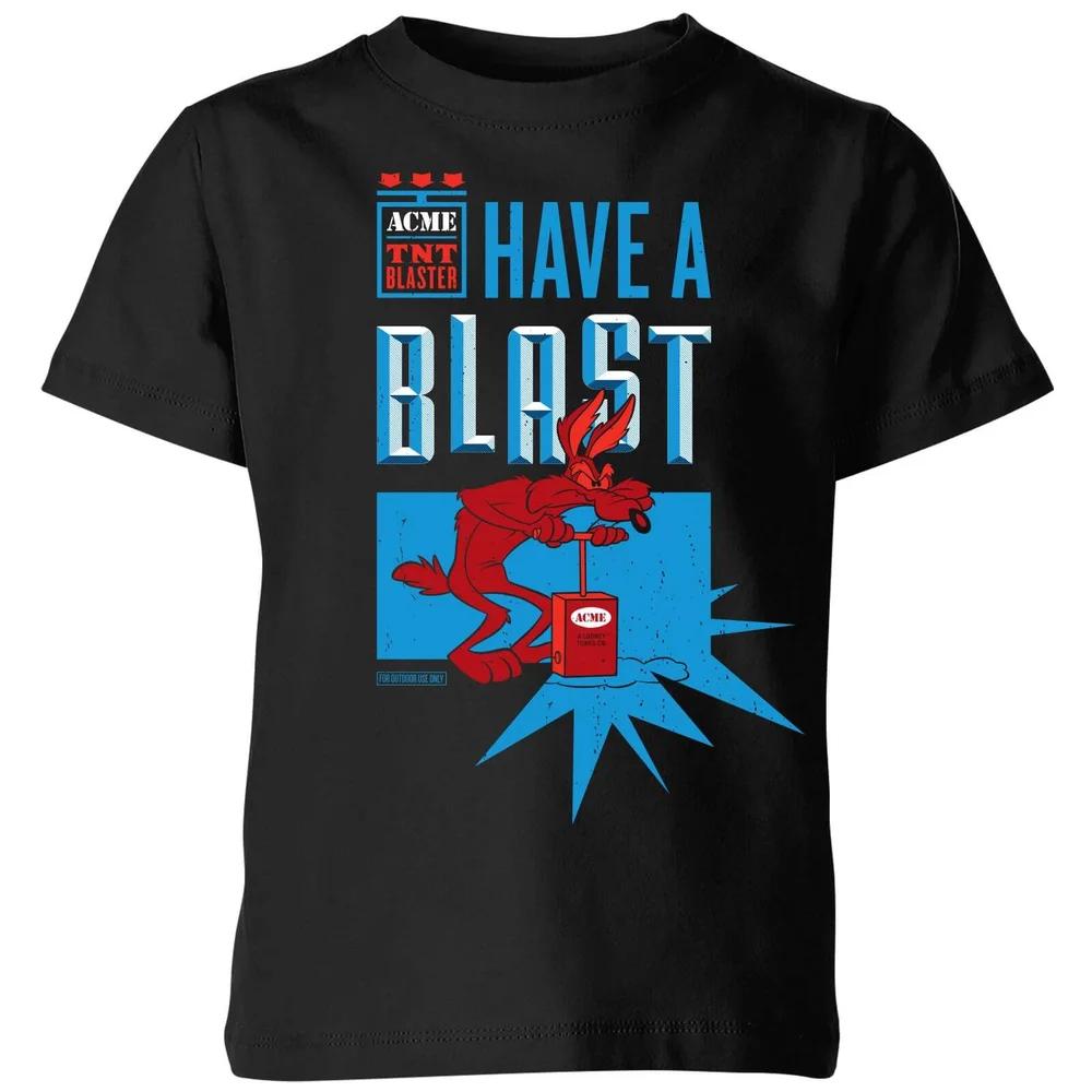 Looney Tunes ACME Have A Blast Kids T-Shirt - Black - 3-4 Years 160