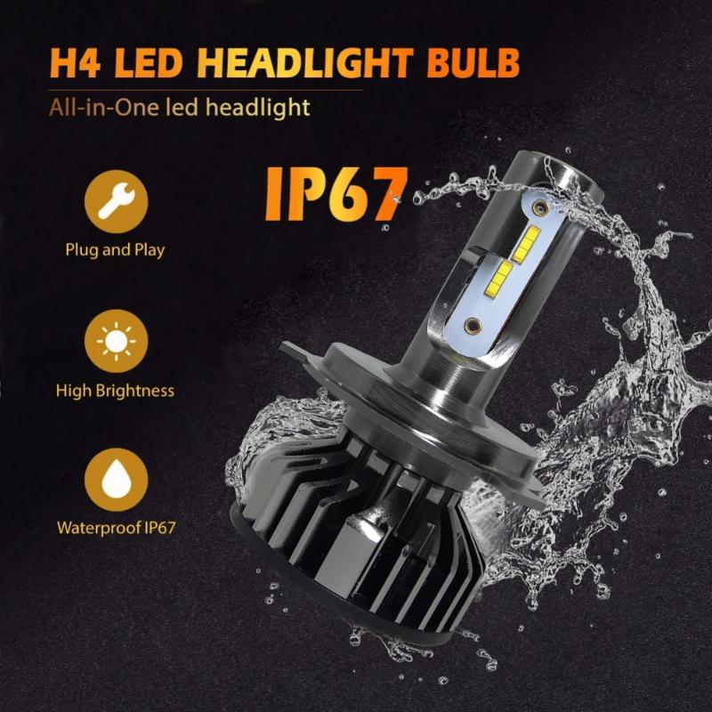 20000LM 4500K 6000K 8000K 3000K HB3 HB4 9005 9006 H3 H1 H8 H7 H4 H11 H9 9012 Bulb Canbus Led Car Headlight 110W