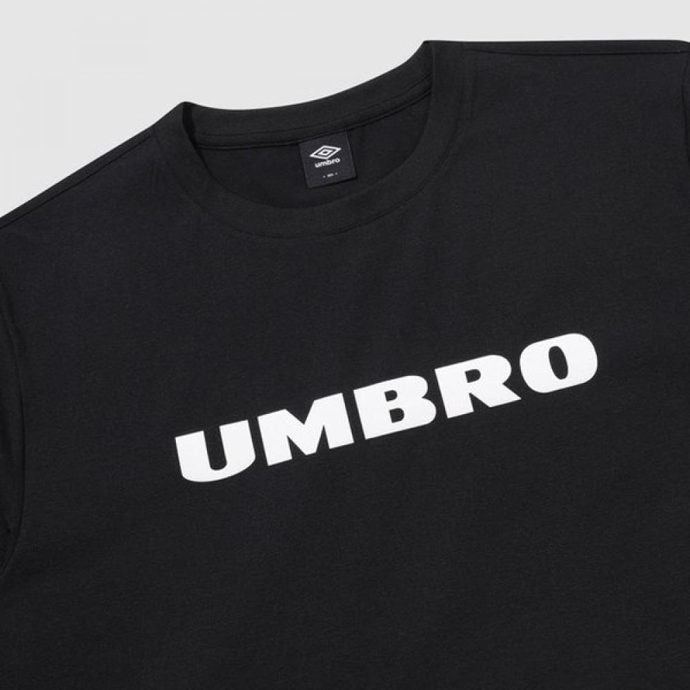 Umbro Fresh Big LeTTering T shirT Ur121srs12 Blk