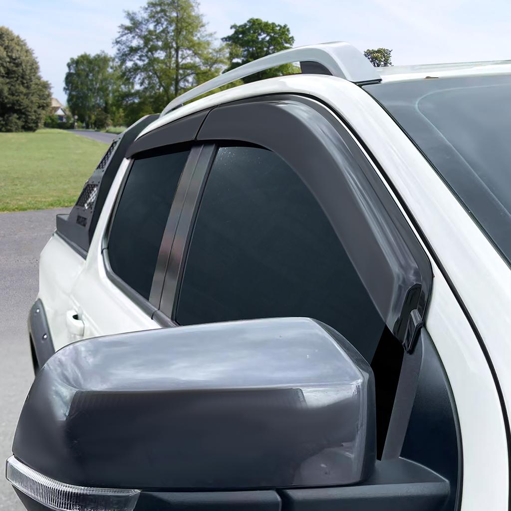 Weather Shield Sun Rain Guards Window Deflector Window Visor For Ford Ranger Raptor 2025 2025 Next Gen Accessories Double Cabin