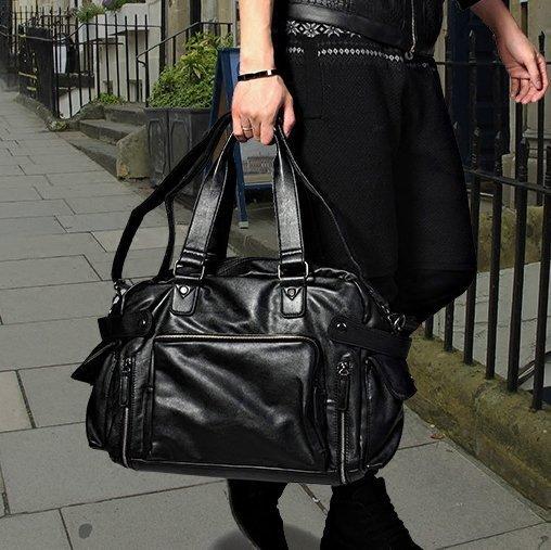 Shoulder Bag, Men's Bag, Handbag, Business Casual Men's Bag, Soft Leather Crossbody Bag, Large Capacity Business Travel Bag