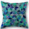 Abstract Art Pillowcase Wedding Decorative Linen Pillow Case For Home Pillow Cover 45X45(One Sides)
