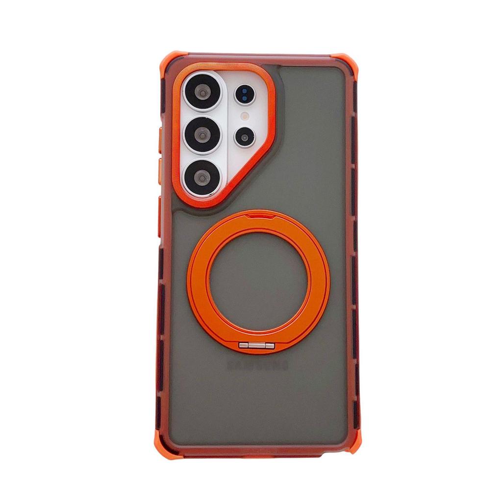 Samsung S26 Ultra Magnetic Phone Case with Rotating Stand & Drop Protection