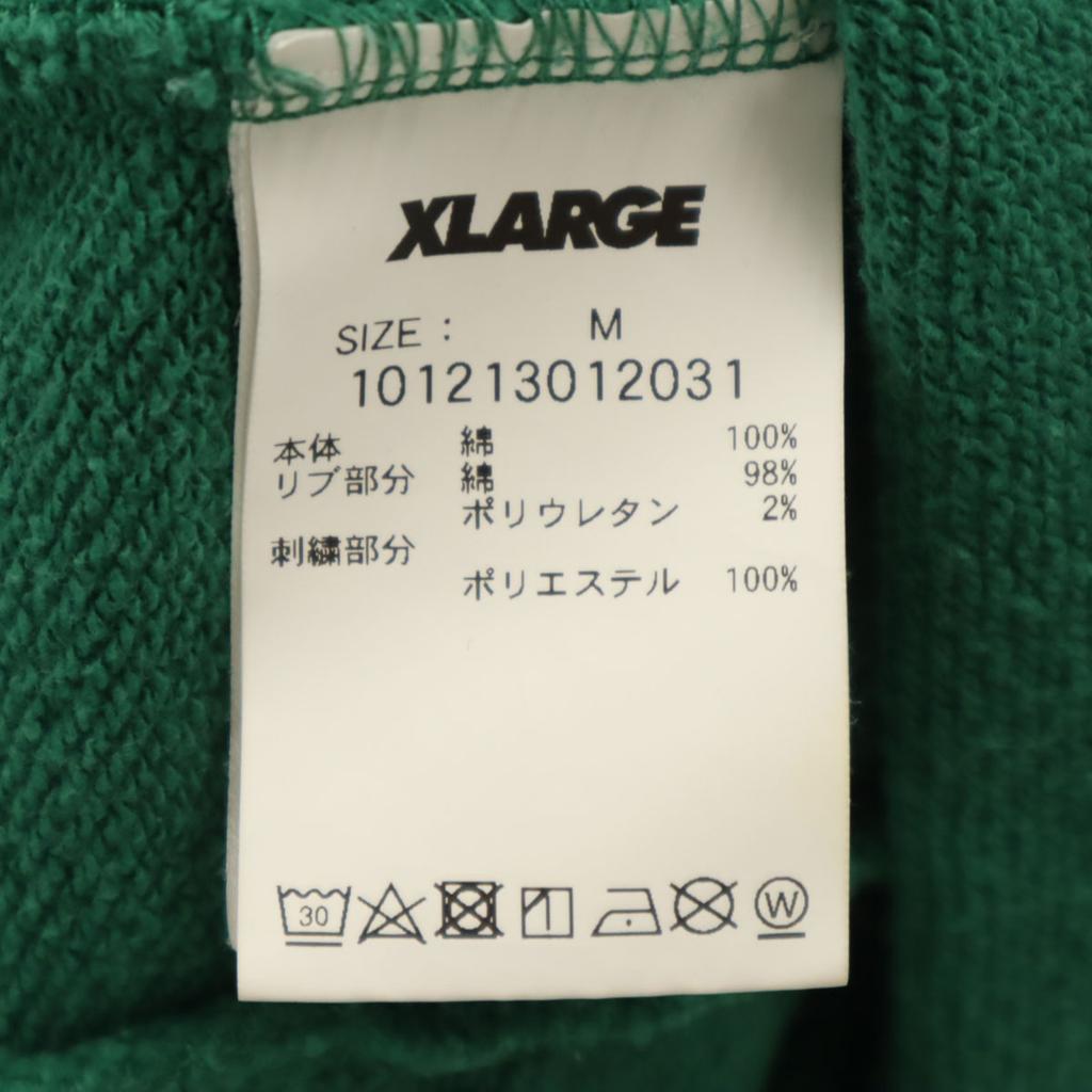 XLARGE Long sleeve sweat trainer M green Men's Used