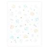 Un Doudou Baby Towel Blanket 85 X 115cm Disney Mickey Mouse & Minnie Mouse Outer Gauze Back Side Pile Fabric 100% Cotton White NZ8625