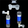 ABUL-30 Pcs Plastic Soda Water Bottle Bird Drinker Feeder Cup Chicken Pigeons Feeder Trough Animal Feeding Accessories