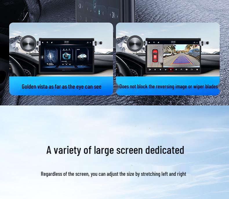 Tesla Model Y Magnetic Car Phone Holder, New Version - Central Control Screen Mount for Navigation