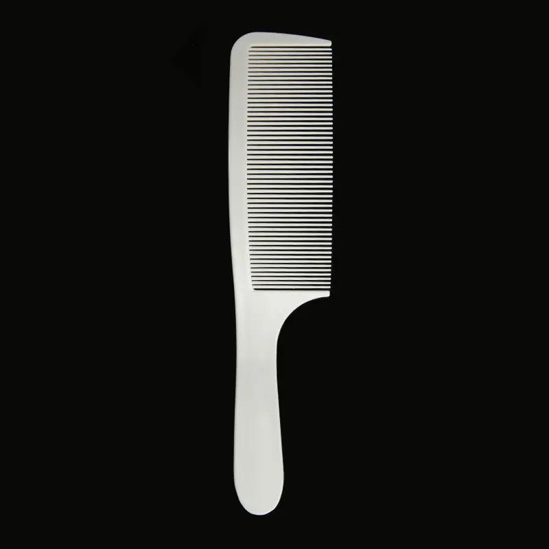 Professional Curved Shaver Hair Cipper Cutting Comb Anti-Static Barber Flat Top Comb Salon Hairdressing Tool Haircut Brush