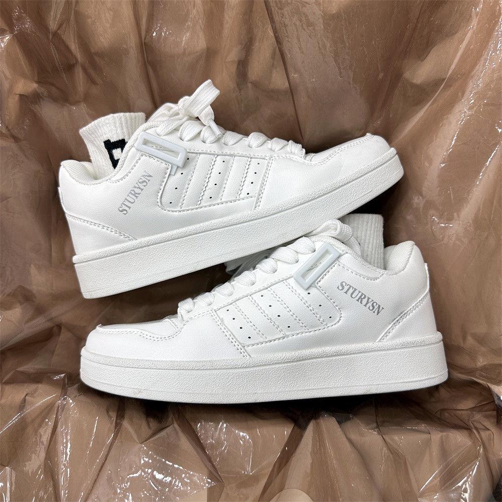 New student leisure sports little white shoes women's Korean version niche versatile retro street shot low-top retro board shoes