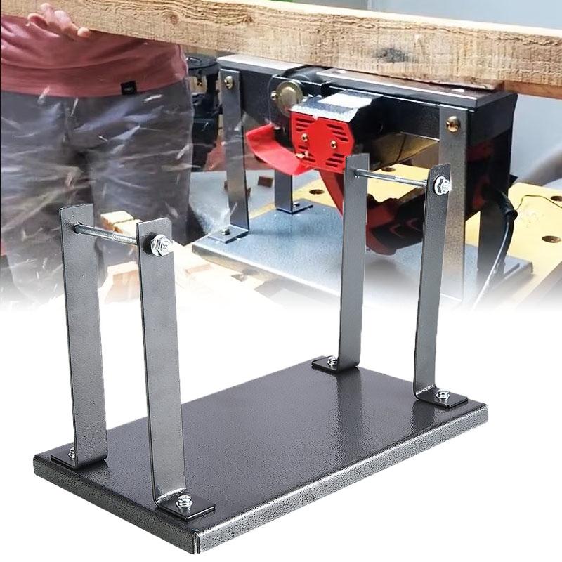 Portable Flip Bracket Holder Electric Planer Woodworking Guide Support Labor-saving Accessories