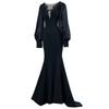 Evening Party Dress Long Maxi Night Club Gown Birthday Dress