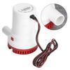 2000GPH Electric Bilge Pump Boat Water Discharge Pump Marine Ignition Protected 12V