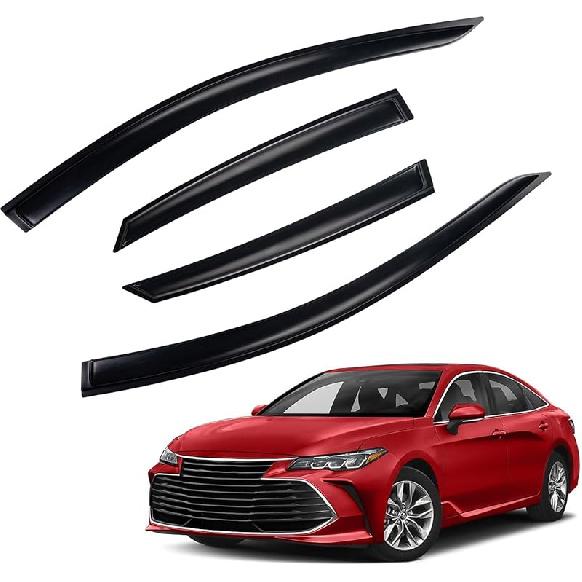 In-Channel Rain Guards Compatible With 2001-2005 Sport Trac 1997-2001 Mercury Mountaineer 1991-2001 Explorer Side Window Visor Wind Deflector Vent