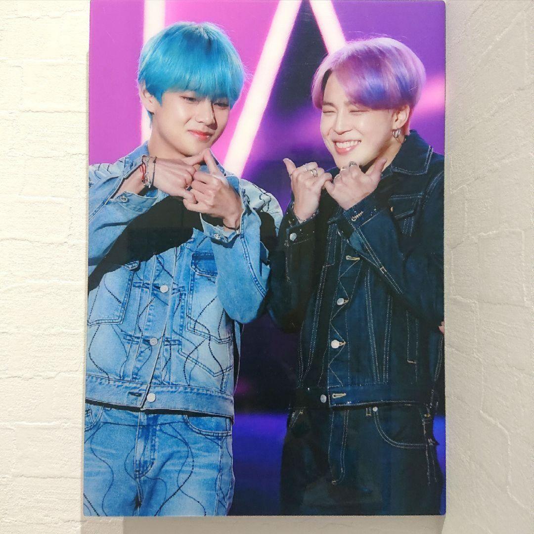 

[USED] BTS Tae Jimin Frame Master A3 Acrylic