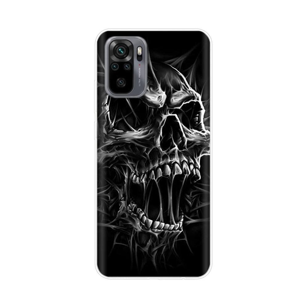 Silikon Blumen Handyhülle Für Xiaomi Redmi Note 10 Hülle 6.43'' Schöne TPU Rückseite Für Xiomi Redmi Note10 Pro Bumper Hüllen