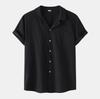 Men's 2026 Summer Cotton-Linen Short-Sleeve Casual Cardigan Shirt