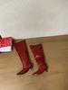 High-heeled French pointed but knee boots women's boots autumn new tall stacking boots