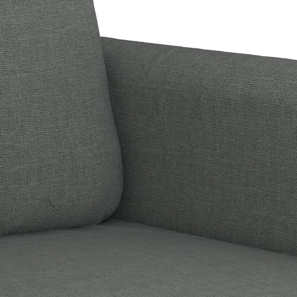 Vidaxl 4-Cz. Relaxation Set With Cushions, Dark Grey, Fabric