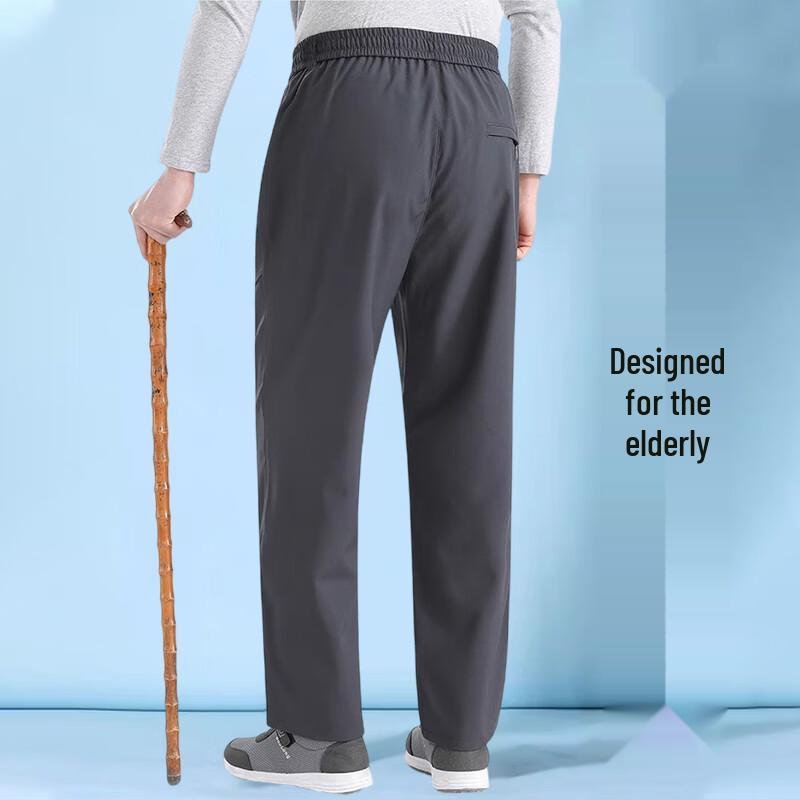 Men s Elderly Casual Spring/Summer Pants L