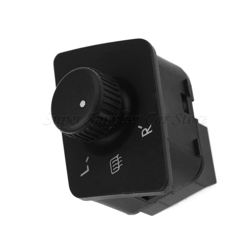 1PC Adjust Knob Side Mirror Switch For VW Polo 9N 2001 2002 2003 2004 2005 2006 2007 2008 2009 2010 6Q1959565D 6Q1 959 565D 565H