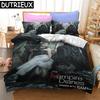 The Vampire Diaries Print Bettwäsche-Set 3D Charakter Bettbezug-Set Mit Kissenbezug Einzelbett Doppelbett Queen King Bettwäsche 02