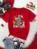 Funny Christmas Animal Owl Penguin Print Women T Shirt Short Sleeve O Neck Women Tshirt Ladies Tee Shirt Top Clothes Camisetas