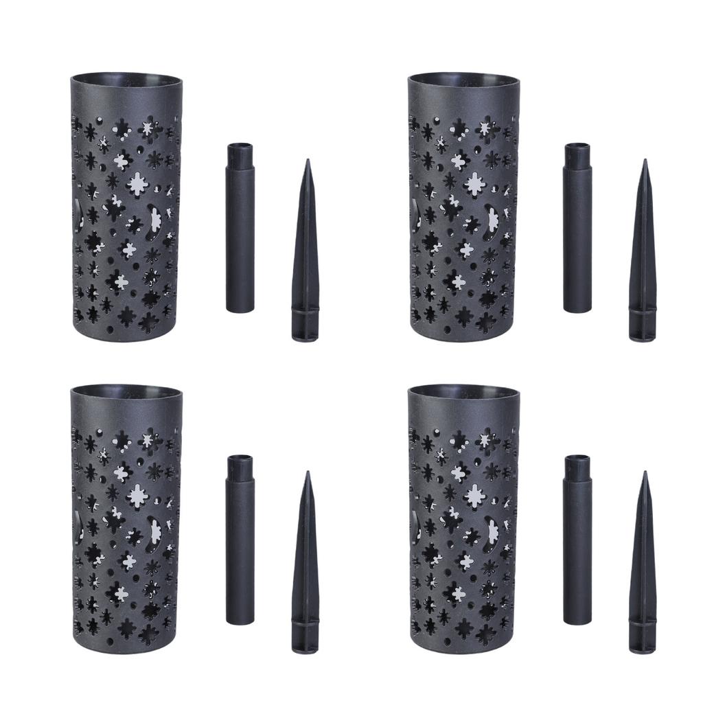 Vază Decorativă din Plastic în Formă de Con Pentru Cimitir și Grădină Marker pentru Piatră Funerară Vază de Cimitir Suport pentru Flori