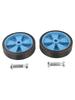 2Pcs Caster Wheels For Air Compressors For Oil-free Machines