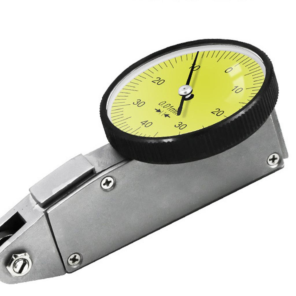 Accurate 0-0.8mm 0.01mm Center Finder Measurement Tool Support Dial Test Indicator Precision Metric with Dovetail Rails