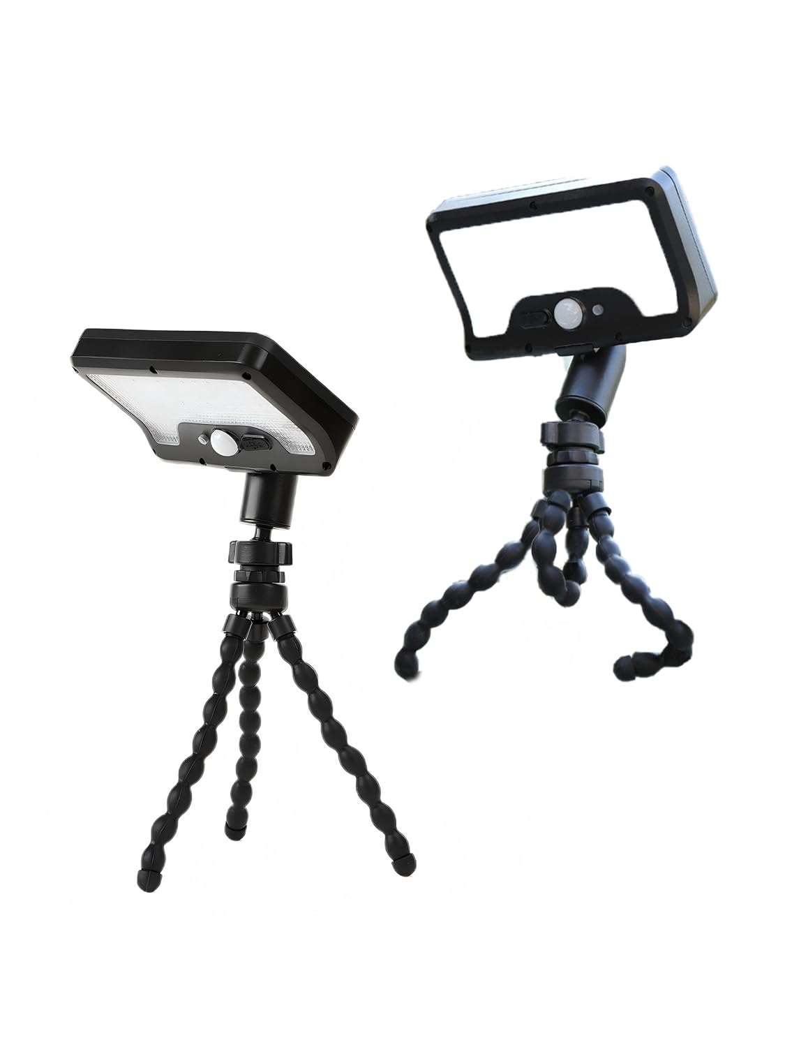 

Солнечный уличный датчик движения Безопасность 800 люмен Ультра 2400 мАч Высокий 92 Гибкий регулируемый USB IP65 Дневной свет для парковки Питание и бедствия чёрный