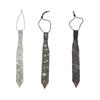 Unique Layers Rhinestones Tie Necklace Uniform Suit Tie Uniform Tie Encrusted Rhinestones Long Necklace
