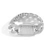 26mm Heavy Duty T Cubic Zirconia Cuban Chain Trendy Hip Hop Punk Clavicle Chain Fashion Men's Bracelet Jewelry