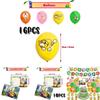Pikmin-4 Birthday Party Decoration Set Paper Banner Balloons Cake Topper Cupcake Toppers And More!