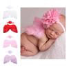 Baby Angel Wings & Flower Headband Set - Children's Photo Props