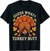 Lustiges Thanksgiving Raten Sie mal Truthahn Po T-Shirt