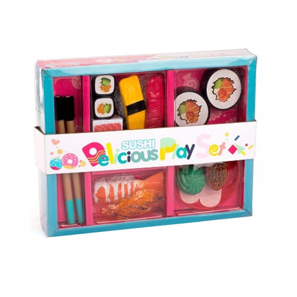 

Pretend Play Kitchen Model Kitchen Food Toys Pretend Kitchen Toys Mini Sushi Set Cutlery Toys 1set
