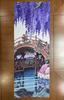 hand towel of by Kawase Hasui Ukiyo-e "Wisteria Kameido"