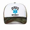 Paramedic Emergency hat My Job Is To Save Your Ass Not Kiss It cap summer Breathable baseball caps casual mesh trucker hat